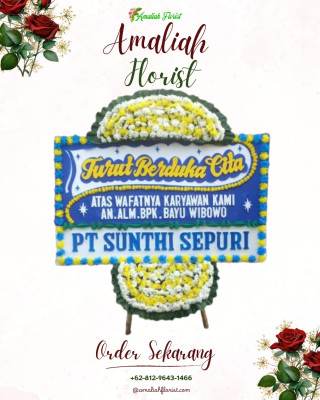 Papan Bunga Duka di Giripeni