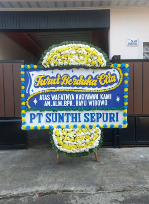 Papan Bunga Duka di Giripeni