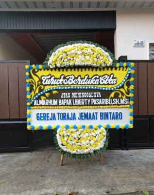 Papan Bunga Duka di Giripeni