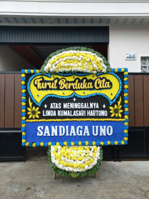 Papan Bunga Duka di Giripeni